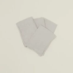 Simple Linen Napkin - Light Grey
