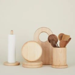 Simple Wood Utility Canister -Home Furnishing Store 0224202470 RT 75d8a2f9 8338 4e4f be9d af9725f8b237