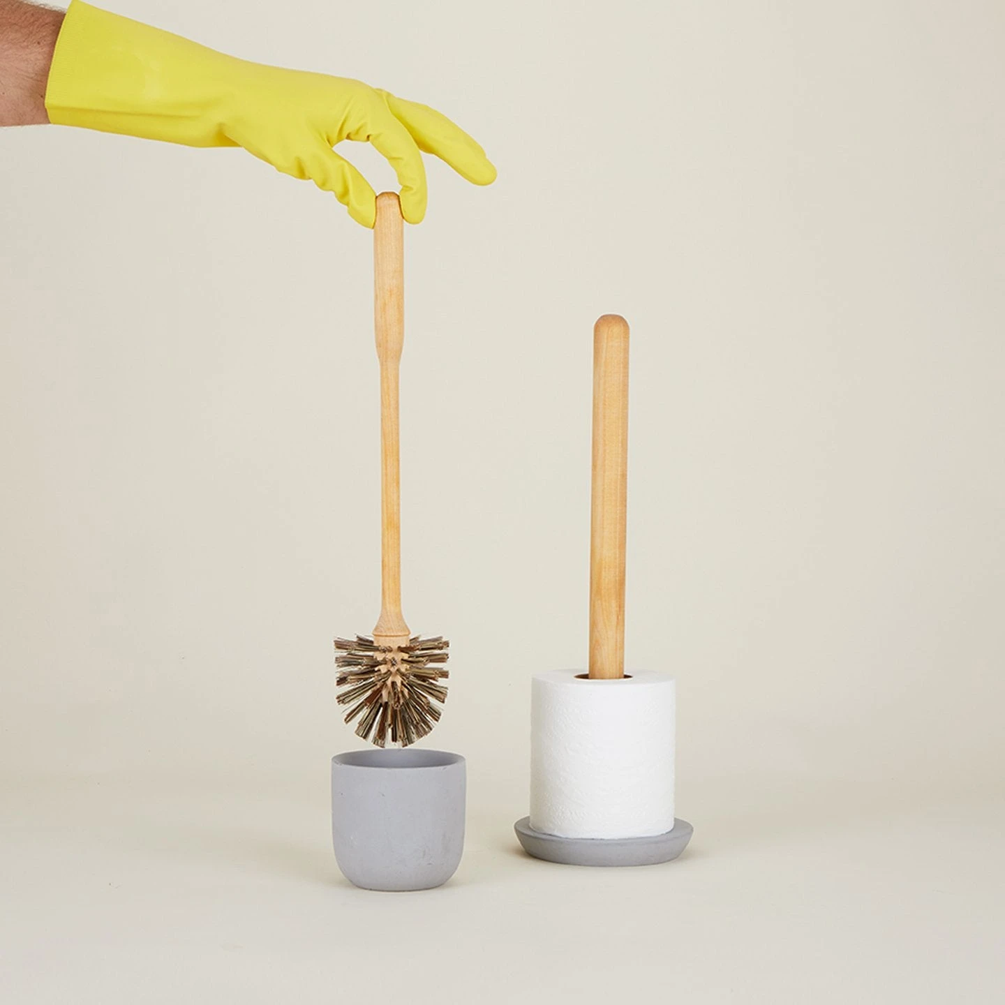 Iris Hantverk Concrete Toilet Brush 2 Iris Hantverk Concrete Toilet Brush - Image 2