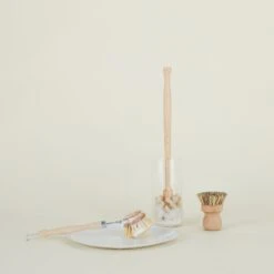 Essential Wood Handled Scrubber + Replacement Brush 5 Essential Wood Handled Scrubber + Replacement Brush -Home Furnishing Store 0722205915