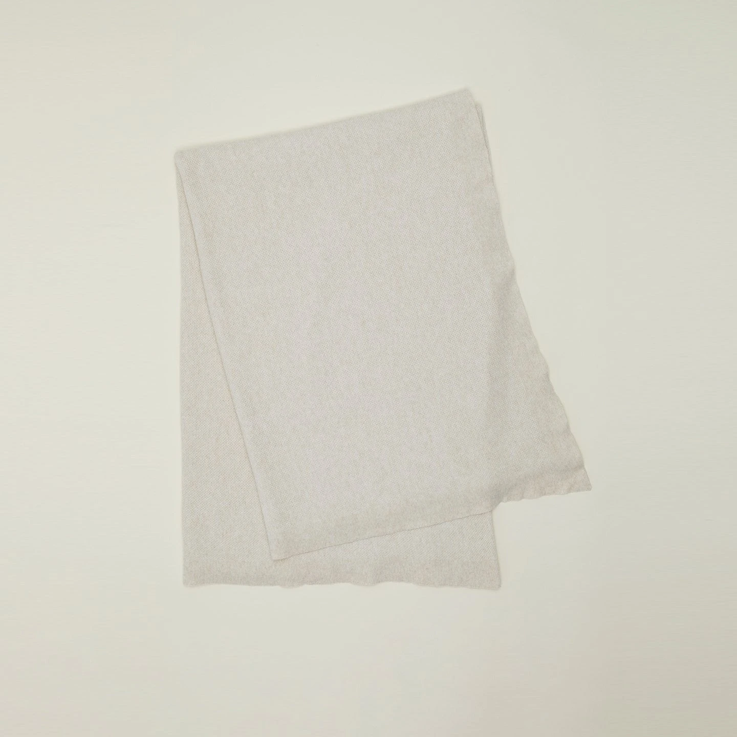 Simple Knit Oversized Throw - Ivory 1 Simple Knit Oversized Throw - Ivory