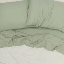 Essential Percale Sheet Set - Ivory -Home Furnishing Store 2021 FW NEW PRODUCT23172 1