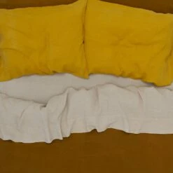 Simple Linen Pillowcases, Set Of 2 - Mustard -Home Furnishing Store 2021 FW21 ADDITIONAL375012 465d3d79 1115 4c09 b17d 4ac14835af98