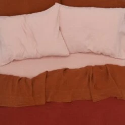 Simple Linen Fitted Sheet - Terracotta -Home Furnishing Store 2021 FW21 ADDITIONAL37543 01ecdc5a cee1 4efd b53c 9019e30aef0f