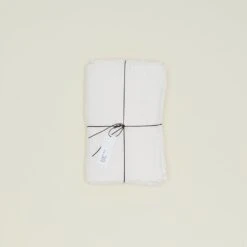 Simple Linen Flat Sheet - Petal