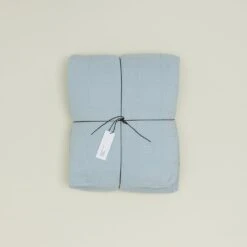 Simple Linen Quilt - Sky