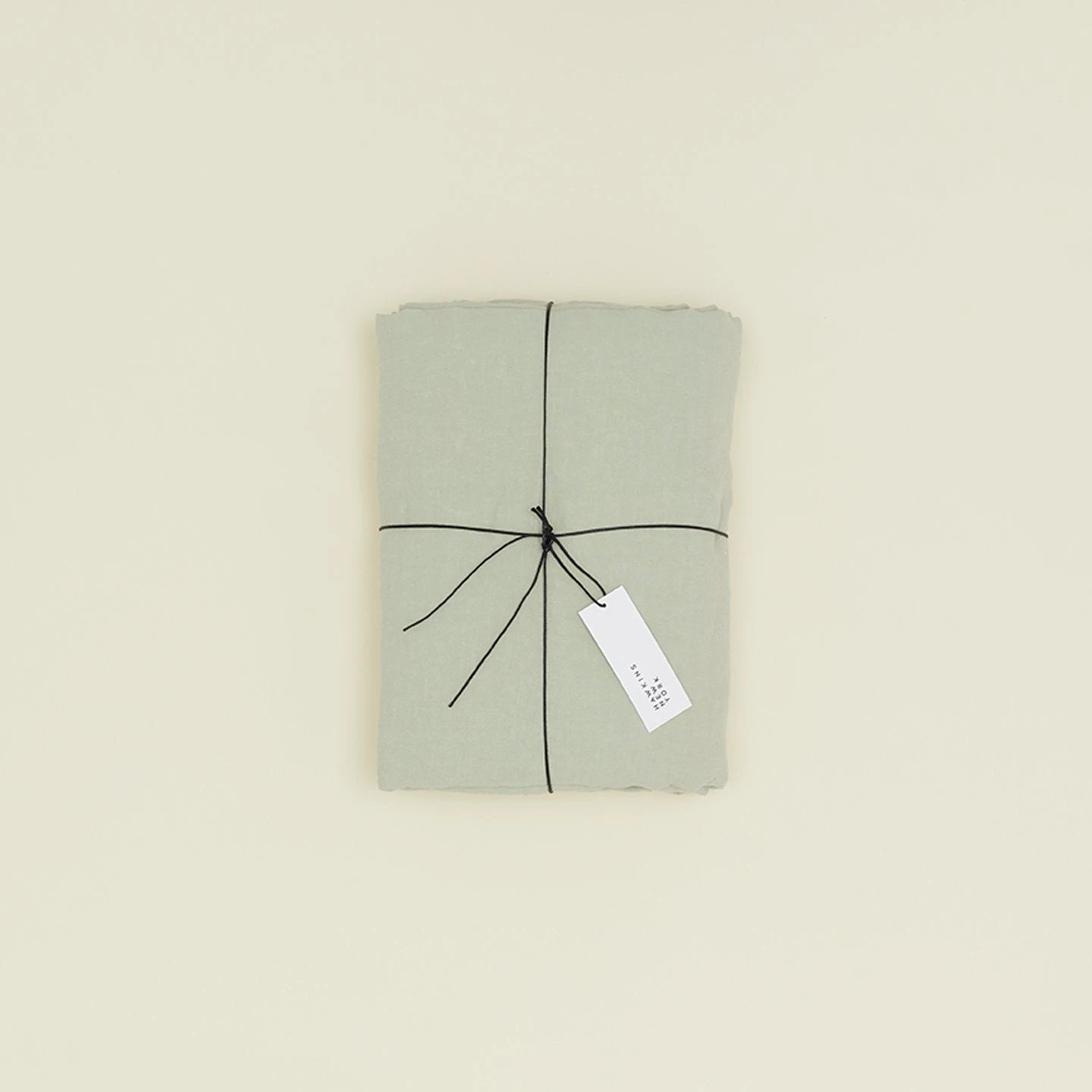 Simple Linen Duvet - Sage 4 Simple Linen Duvet - Sage - Image 4