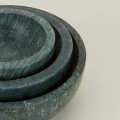 Simple Marble Bowl - Green -Home Furnishing Store 2022 FEBRUARY NEW THIRDPARTY3211