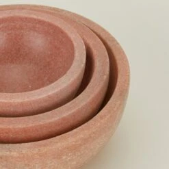 Simple Marble Bowl - Pink -Home Furnishing Store 2022 FEBRUARY NEW THIRDPARTY3226 RT 2b69aa30 28fc 4d48 802b dcbe13f070fc