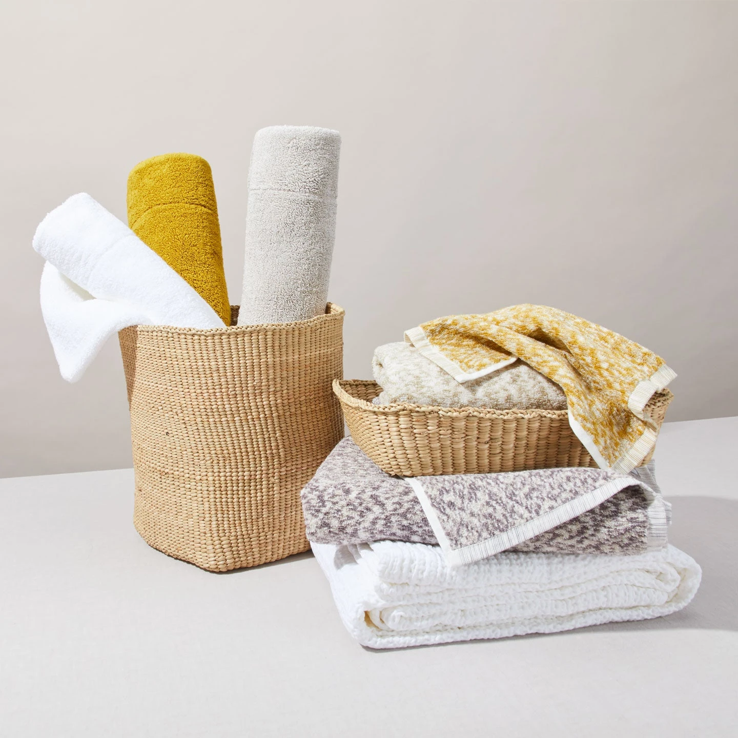 Simple Terry Bath Mat - Mustard 4 Simple Terry Bath Mat - Mustard - Image 4