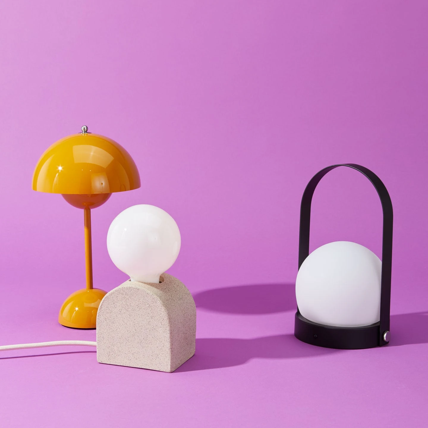 &Tradition Flowerpot Portable Lamp - Mustard 4 &Tradition Flowerpot Portable Lamp - Mustard - Image 4