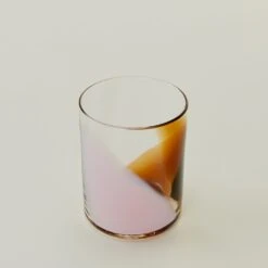 Hand Blown Tumbler - Blush/Amber -Home Furnishing Store BGW.500.30.001.095 detail