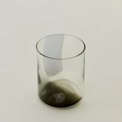 Hand Blown Tumbler - White/Grey -Home Furnishing Store BGW.500.30.001.910 detail