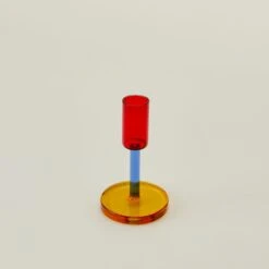 Color Block Candle Holder - Red/Blue -Home Furnishing Store BLD.100.40.001.195 d