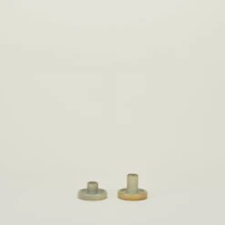 Bloomingville Stoneware Taper Holders, Set Of 2
