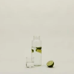 Bloomingville Column Carafe + Glass