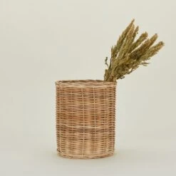 Bloomingville Wicker Canisters, Set Of 2 -Home Furnishing Store BLV.500.70.012.045 lg b1 alt