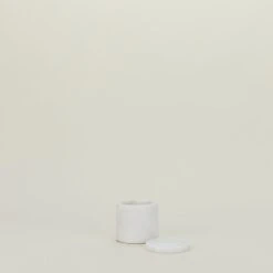 Modern Marble Canister - White -Home Furnishing Store BST.100.40.010.000