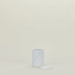 Modern Marble Canister - White -Home Furnishing Store BST.100.40.011.000
