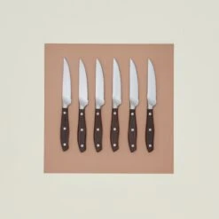 Rosewood Steak Knife Set
