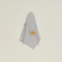 Linen Kitchen Towel - Checked