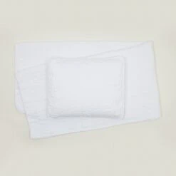 Simple Linen Quilted Shams, Set Of 2 - White 7 Simple Linen Quilted Shams, Set Of 2 - White -Home Furnishing Store HNY Quilts 01 RT 0ff069bd 2fc8 49c7 b19f 96e069b9a7a0