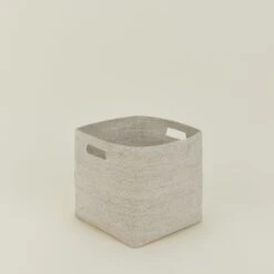 Essential Square Basket - White