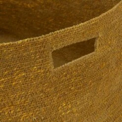 Essential Square Basket - Mustard -Home Furnishing Store HNY.100.50.022.365 DETAIL 49750fc2 3352 4f07 80fb 733b9268a06e