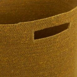 Essential Hamper - Mustard -Home Furnishing Store HNY.100.50.023.365 DETAIL