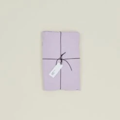 Simple Linen Fitted Sheet - Lilac