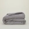 Simple Linen Duvet - Dark Grey
