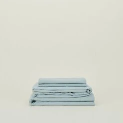 Essential Percale Sheet Set - Sky