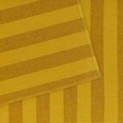Essential Striped Placemat, Set Of 4 - Mustard/Bronze -Home Furnishing Store HNY.500.50.070.365 DETAIL