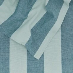 Essential Striped Tablecloth - Sky/Peacock -Home Furnishing Store HNY.500.50.071.510 DETAIL