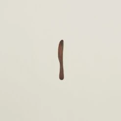 Hand Carved Walnut Spreader