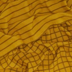 Essential Yarn Dyed Dish Towel, Set Of 2 - Mustard/Bronze -Home Furnishing Store HNY.500.75.040.365 DETAIL