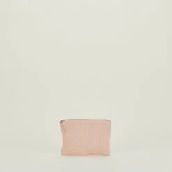 Simple Linen Zipper Pouch - Blush -Home Furnishing Store HNY.600.50.040.095