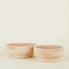Footed Bowl Planter - Terracotta