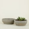 Footed Bowl Planter - Fiber Cement