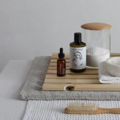 Simple Terry Bath Mat - Light Grey -Home Furnishing Store Holiday20200143 a