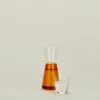High Rise Carafe + Glass - Amber/Clear