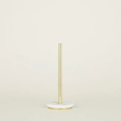 Simple Marble Paper Towel Holder