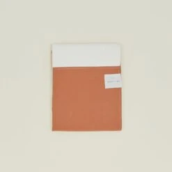 Orient Shower Curtain - Natural/Terracotta