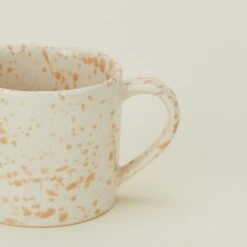 Splatterware Mug, Set Of 4 - Latte -Home Furnishing Store SMD.500.10.001.365 DETAIL