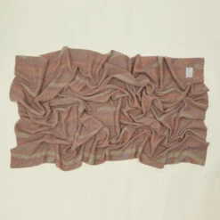 Cashmere Throw - Shaker Stripes -Home Furnishing Store SNY shakerthrow open bk