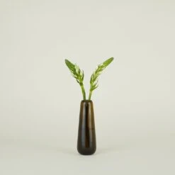 Aurora Slim Drop Vase - Olive -Home Furnishing Store SPRING202111399 RT