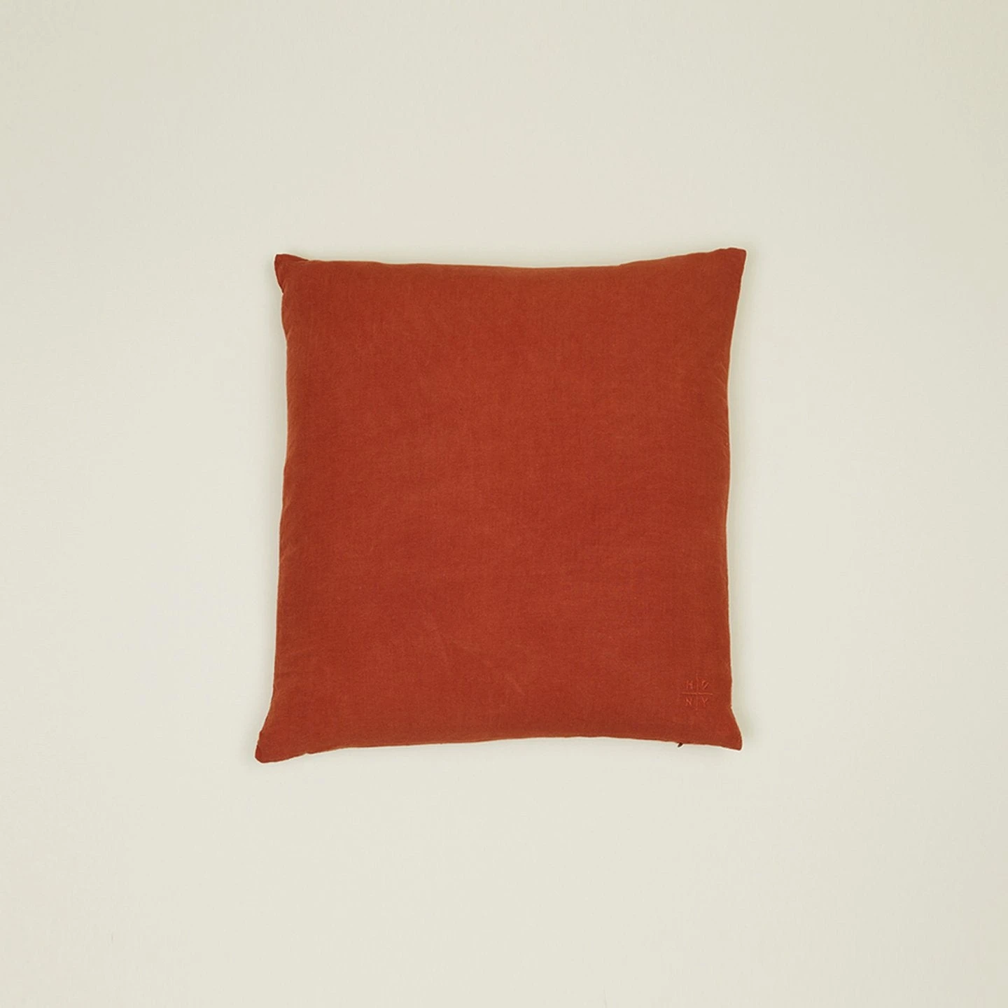 Simple Linen 18x18 Pillow - Rust 1 Simple Linen 18x18 Pillow - Rust