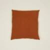 Simple Linen Euro Sham - Terracotta