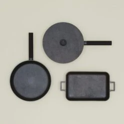 Skeppshult Noir Deep Skillet -Home Furnishing Store SSK.500.70.mix .999