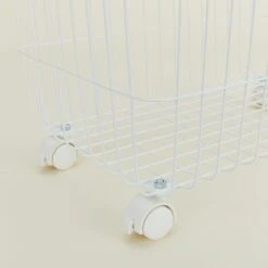 Slim Rolling Laundry Basket -Home Furnishing Store YAM.100.50.002.000 DETAIL2